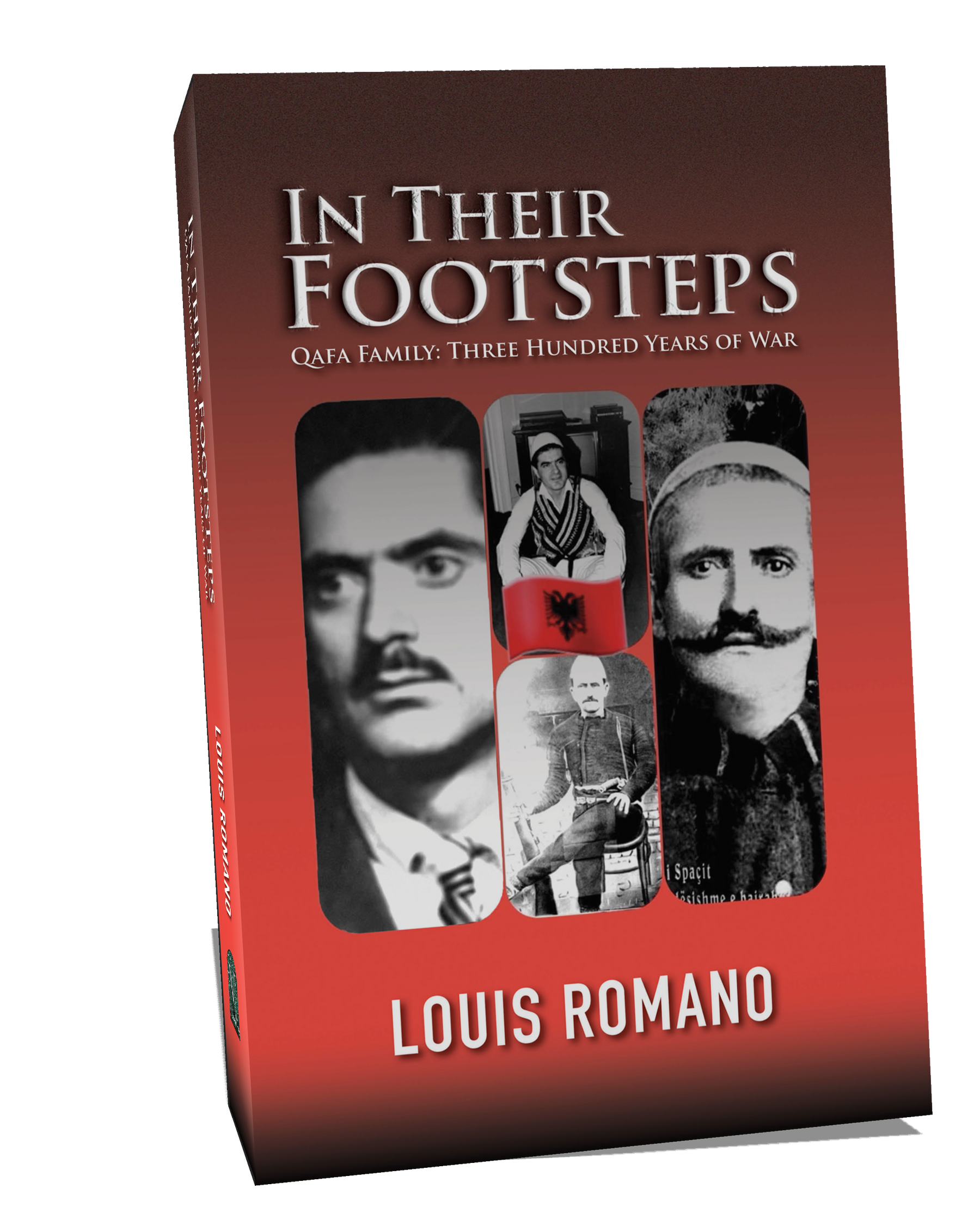 In Their Footsteps  Qafa Family: Three Hundred Years of War. Hardcover Book